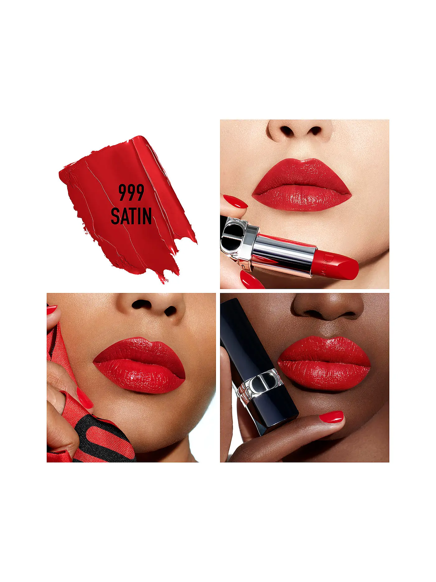 DIOR | Rouge Dior Satin Lippenstift ( 219 Rose Montaigne ) | rot